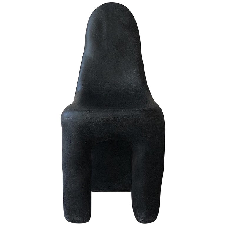 Black Playdough Chair by Karstudio