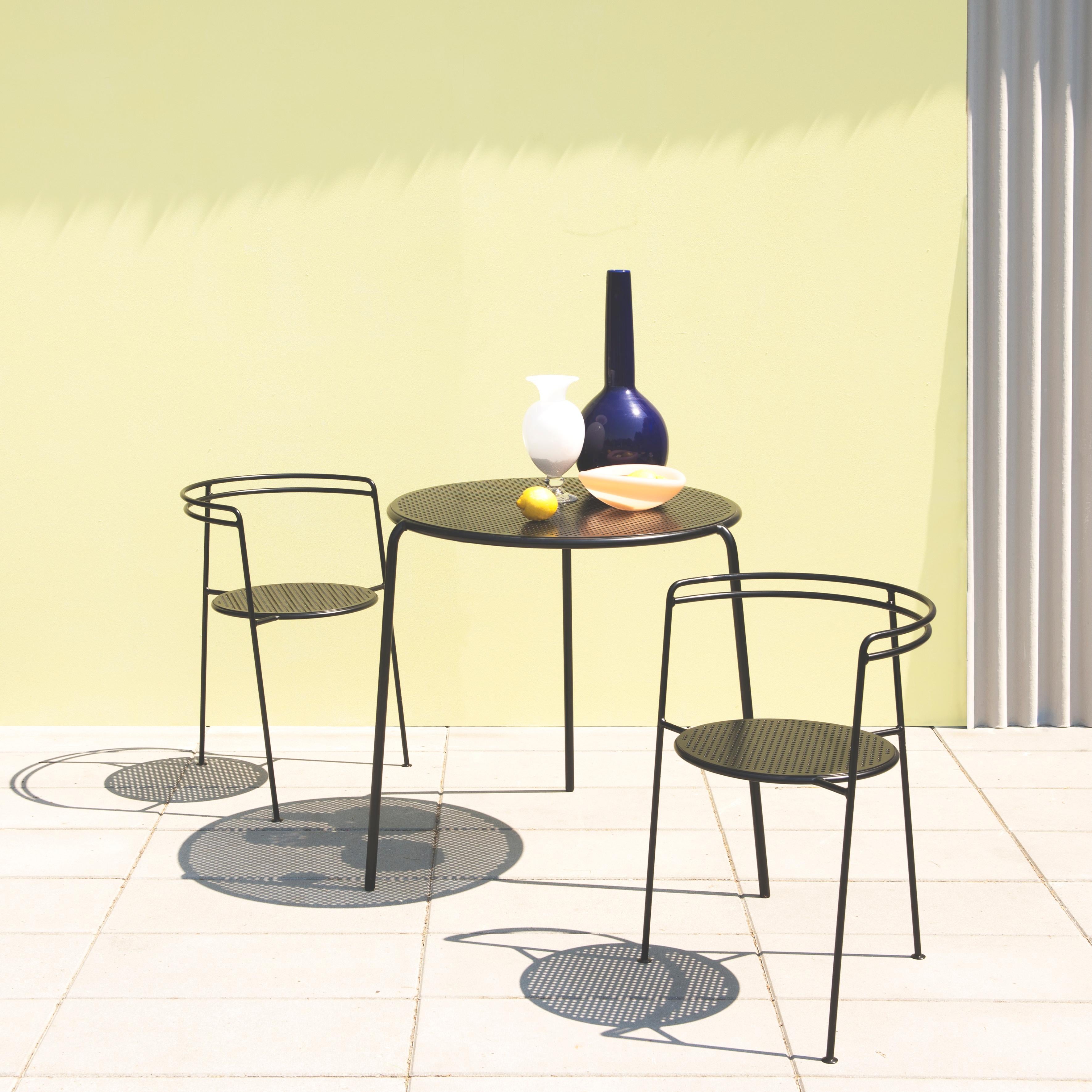 Post-Modern Black Point Table by OK Design For Sale