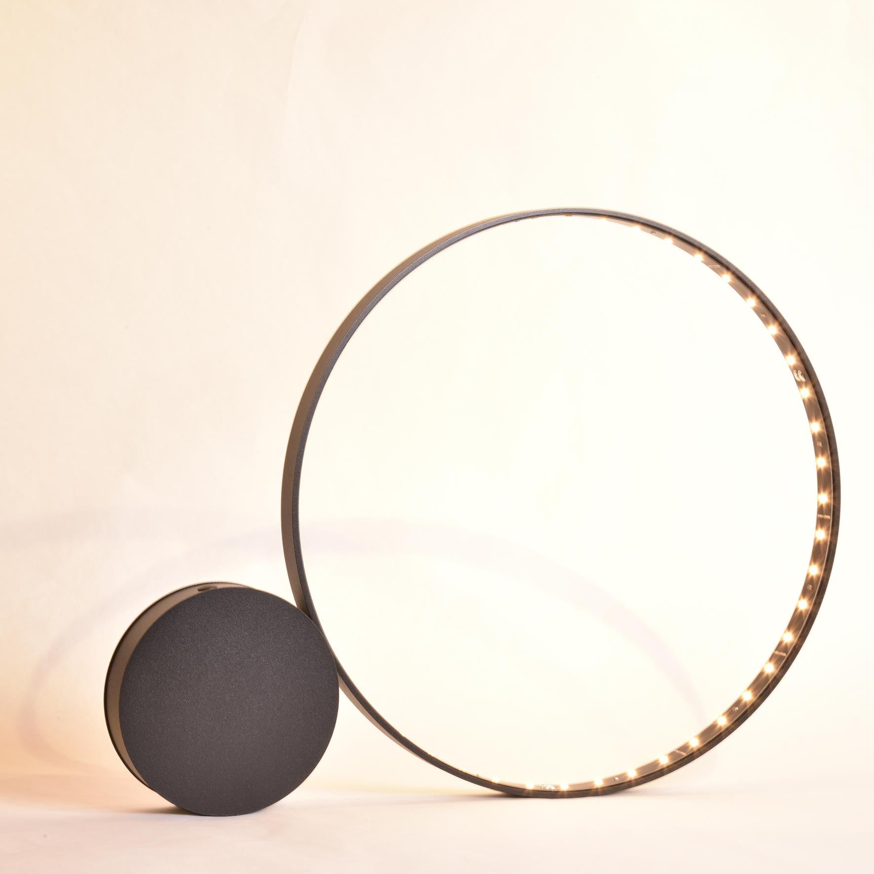 Contemporary Black Pol 30 Table Lamp by Le Deun Luminaires For Sale