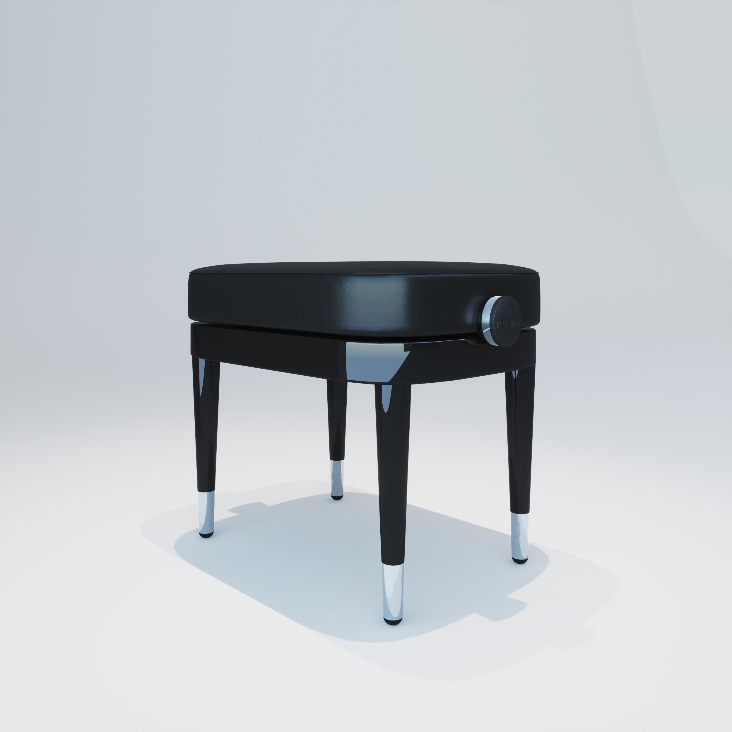 Banc de piano réglable noir poli Neuf - En vente à CASTELLÓN DE LA PLANA, VC