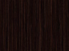 Schwarze Kommode aus poliertem Holz für 55 Stifte mit Wildleder- und Lederdetails