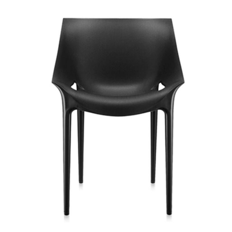 Philippe Starck & Eugeni Quitllet Designed For Kartell Black Polypropylene Stackable DR. Yes Chair Two In Stock Price Per Chair

Juxtaposing varying forms into a single shape, Dr. Yes moulds rounded legs jagged outline and curved shell into a