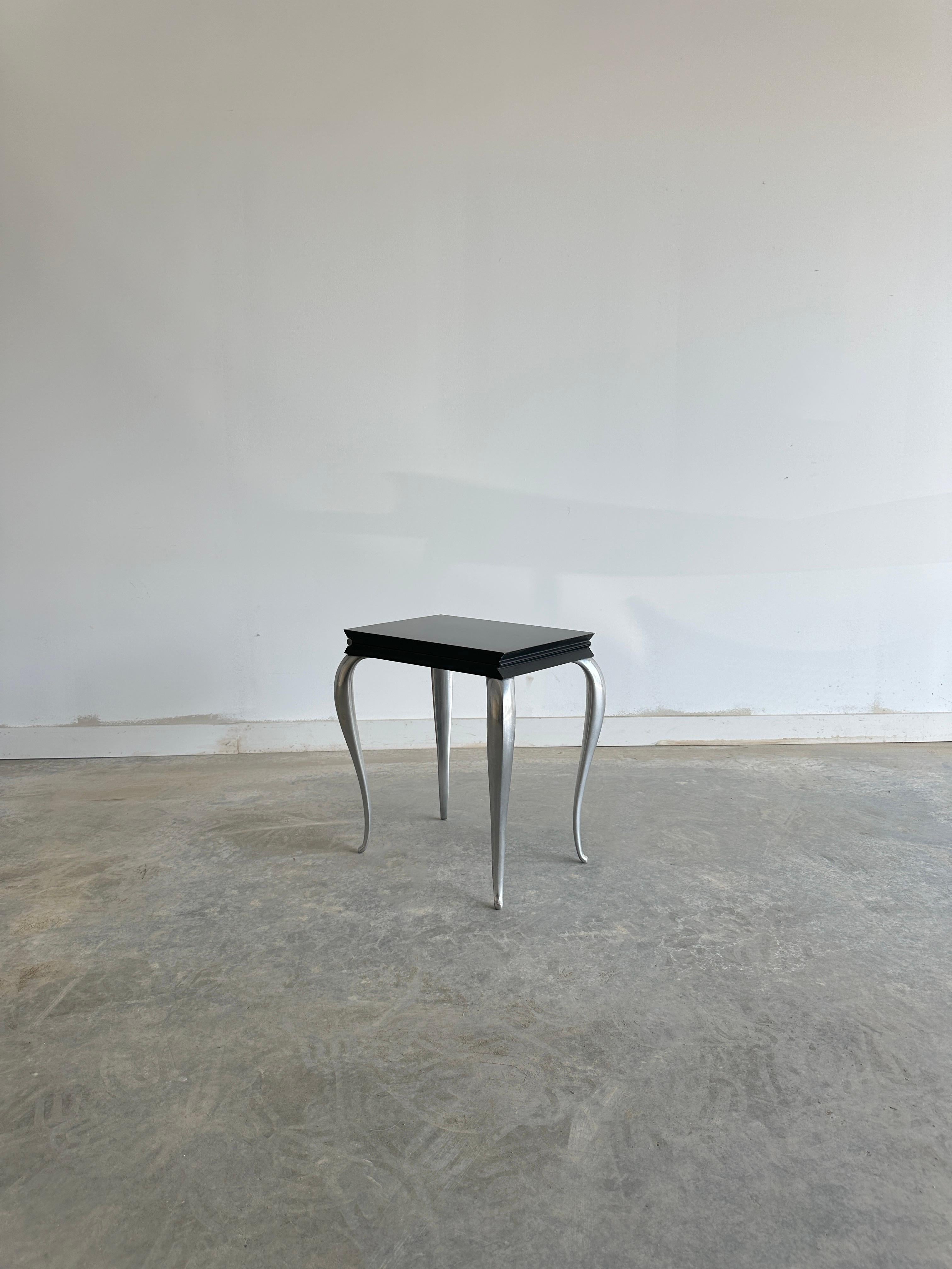 Post-Modern Black postmodern Lola Mundo folding chair/stool by Philippe Starck for Driade 