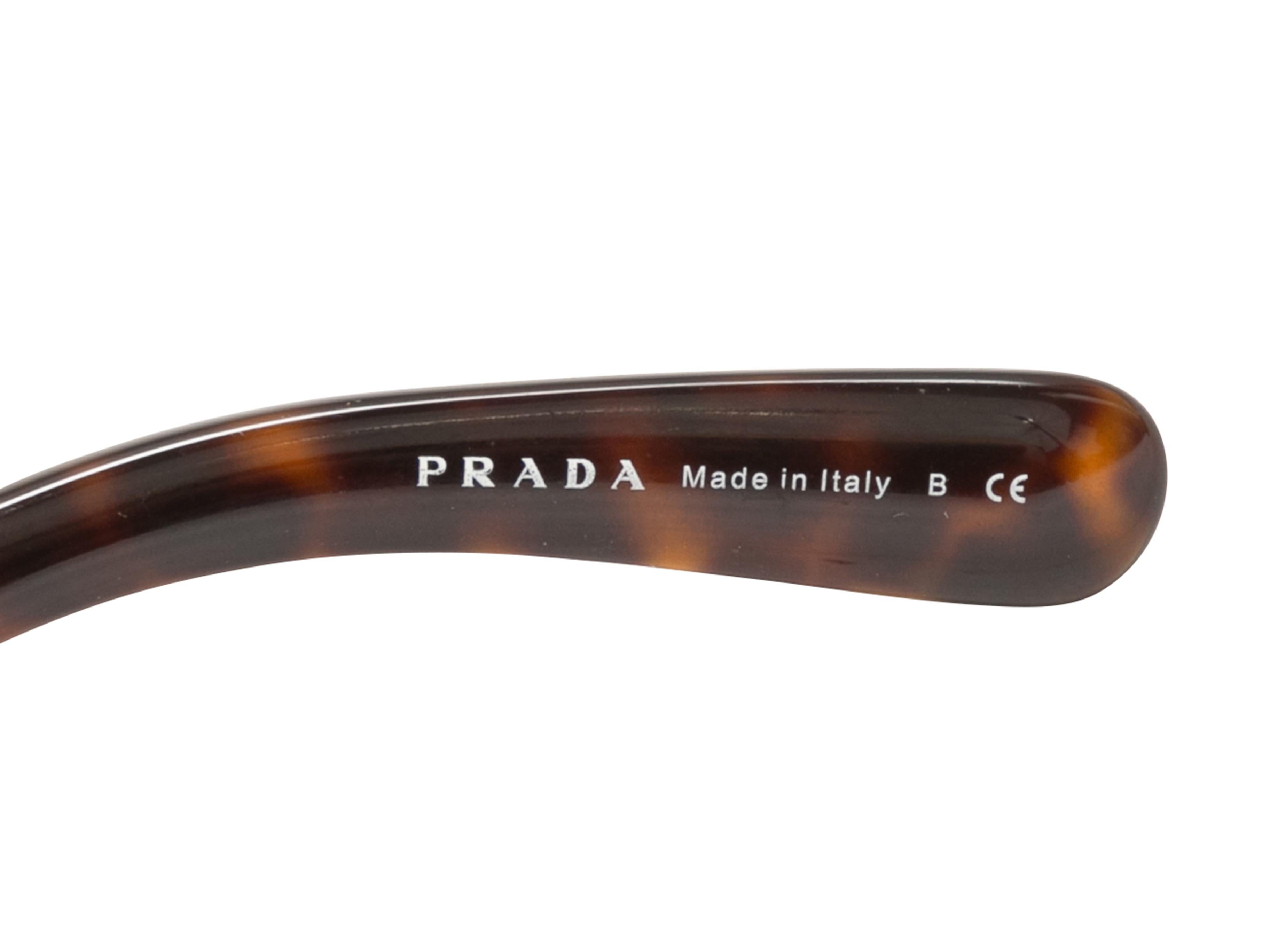 De las mujeres Gafas de sol Prada Baroque Round Swirl Negras