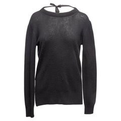 Black Prada Low Back Knit Sweater