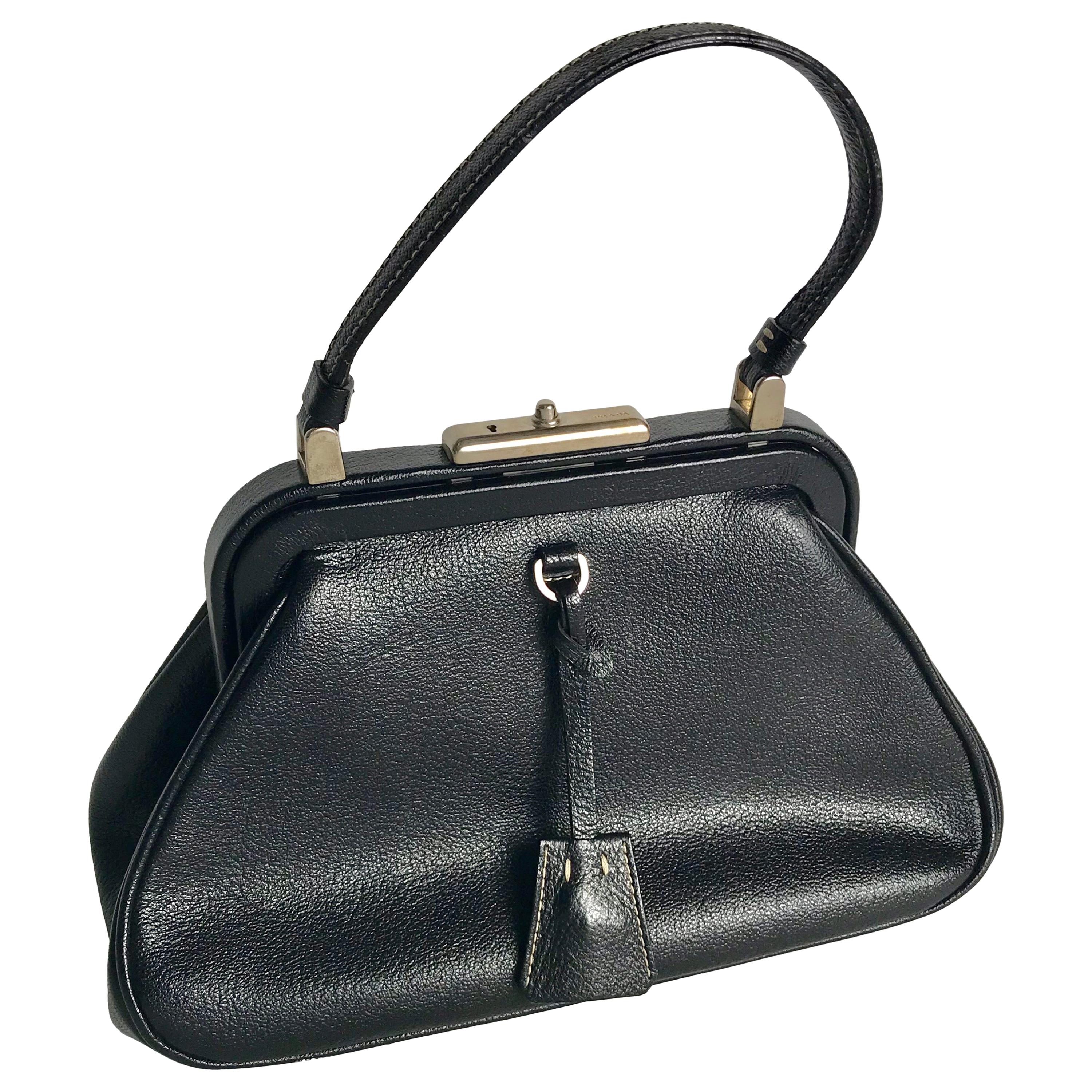 Black Prada Mini Doctors Bag