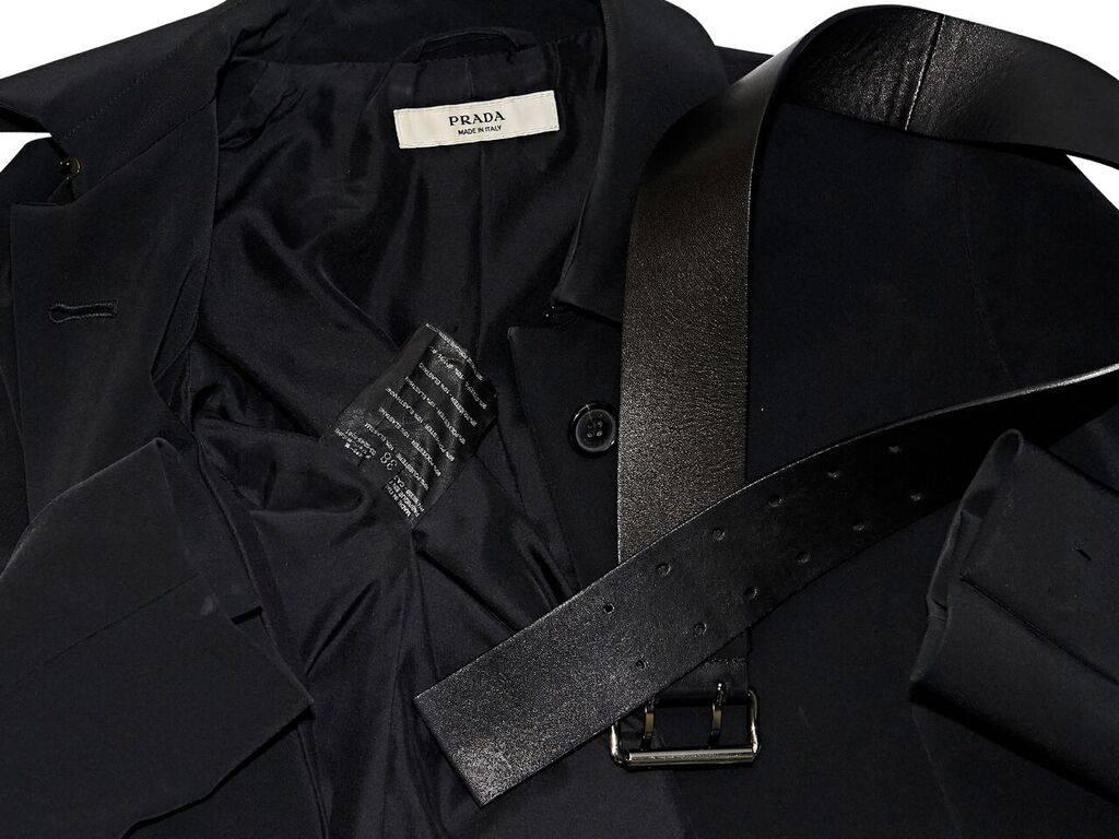 prada coat belt