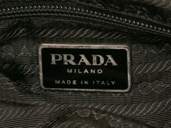 Black Prada Nylon Messenger Bag