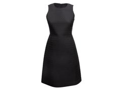 Black Prada Sleeveless A-Line Dress Size IT 44