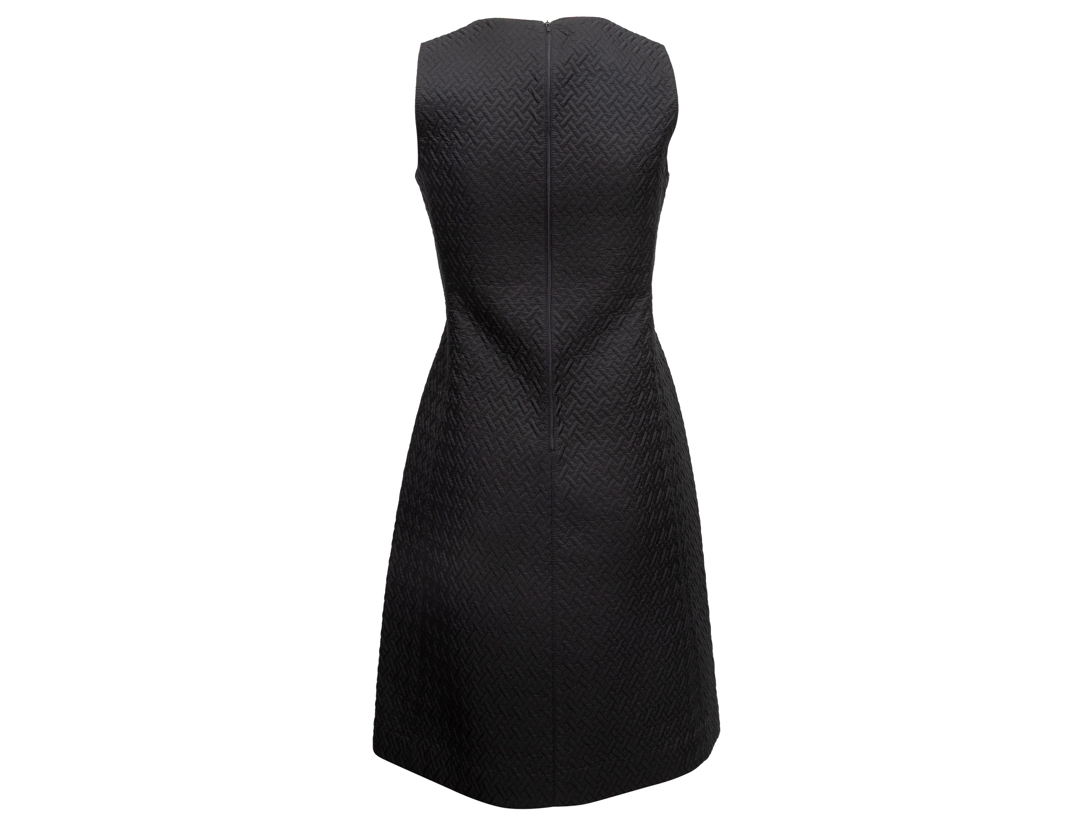 Robe sans manches de style A-Line noire de Prada Taille IT 44 Bon état - En vente à New York, NY