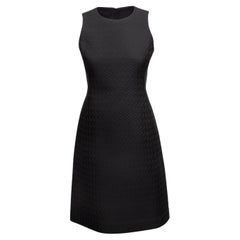 Black Prada Sleeveless A-Line Dress Size IT 44