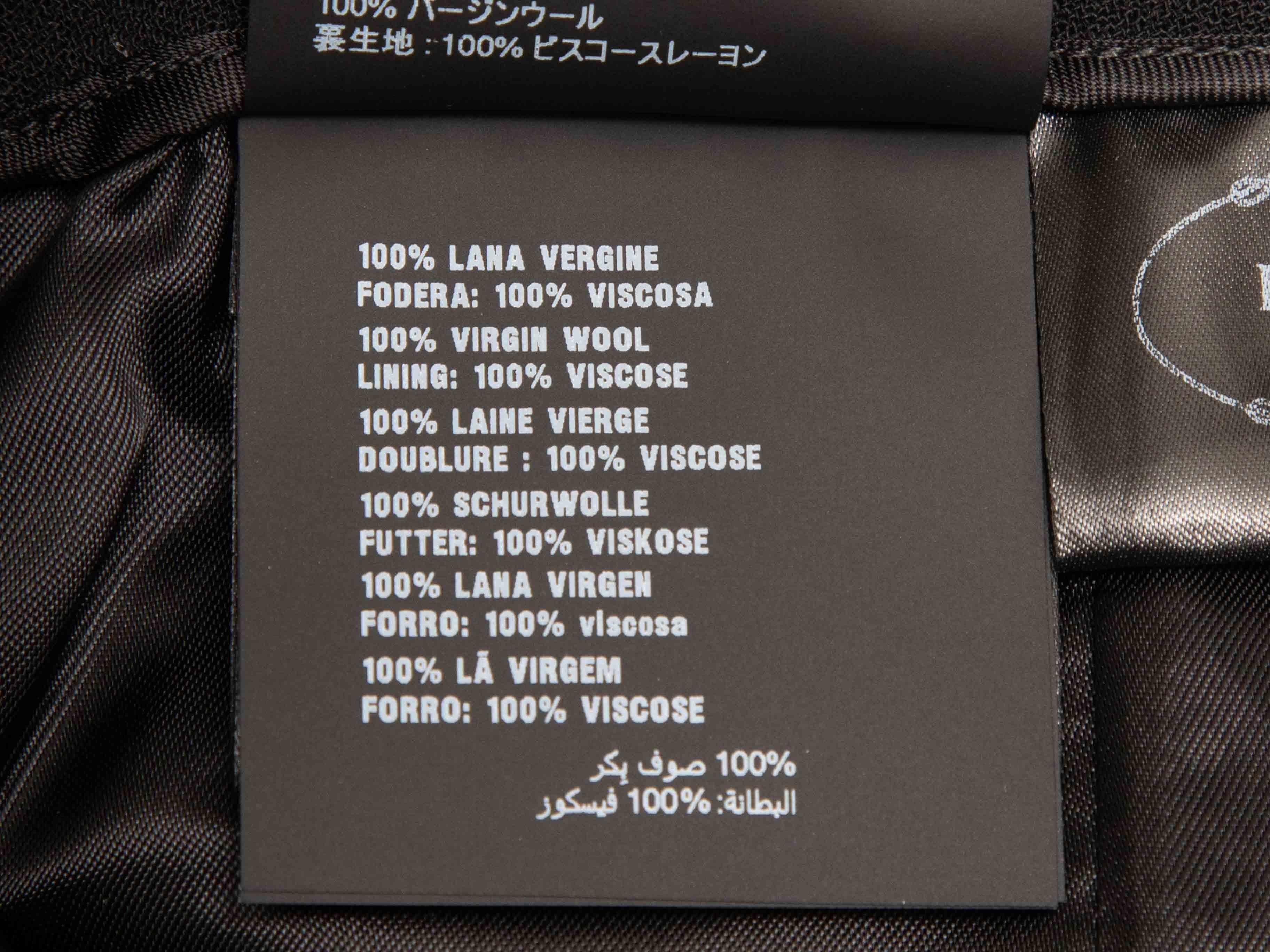 Black Prada Virgin Wool Pencil Skirt Size IT 38 Pour femmes en vente