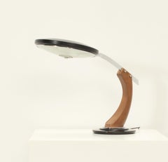 Black Presidente S/C Table Lamp by Fase, Spain, 1960's
