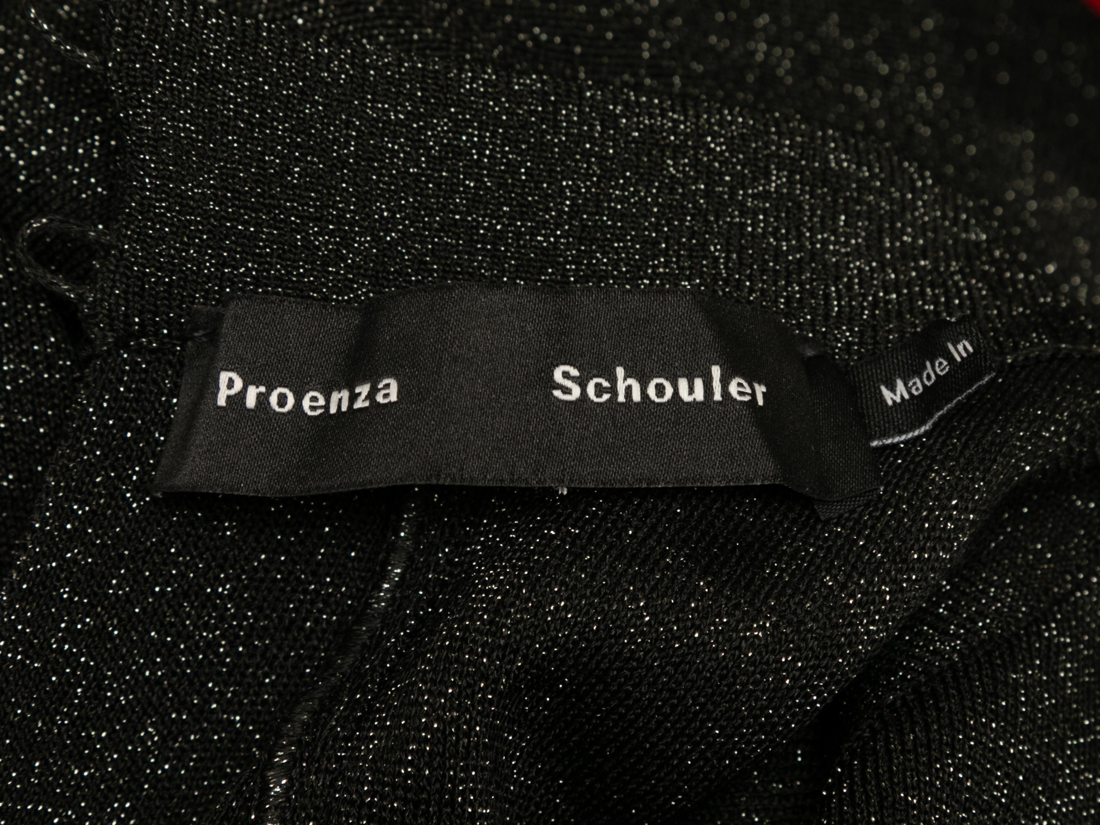 Women's Black Proenza Schouler Halter Dress Size US S For Sale
