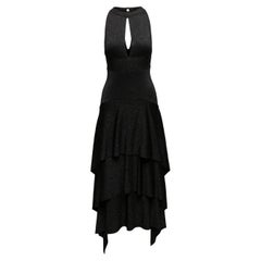 Black Proenza Schouler Halter Dress Size US S