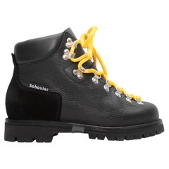 Stivali da trekking in pelle nera di Proenza Schouler taglia 38