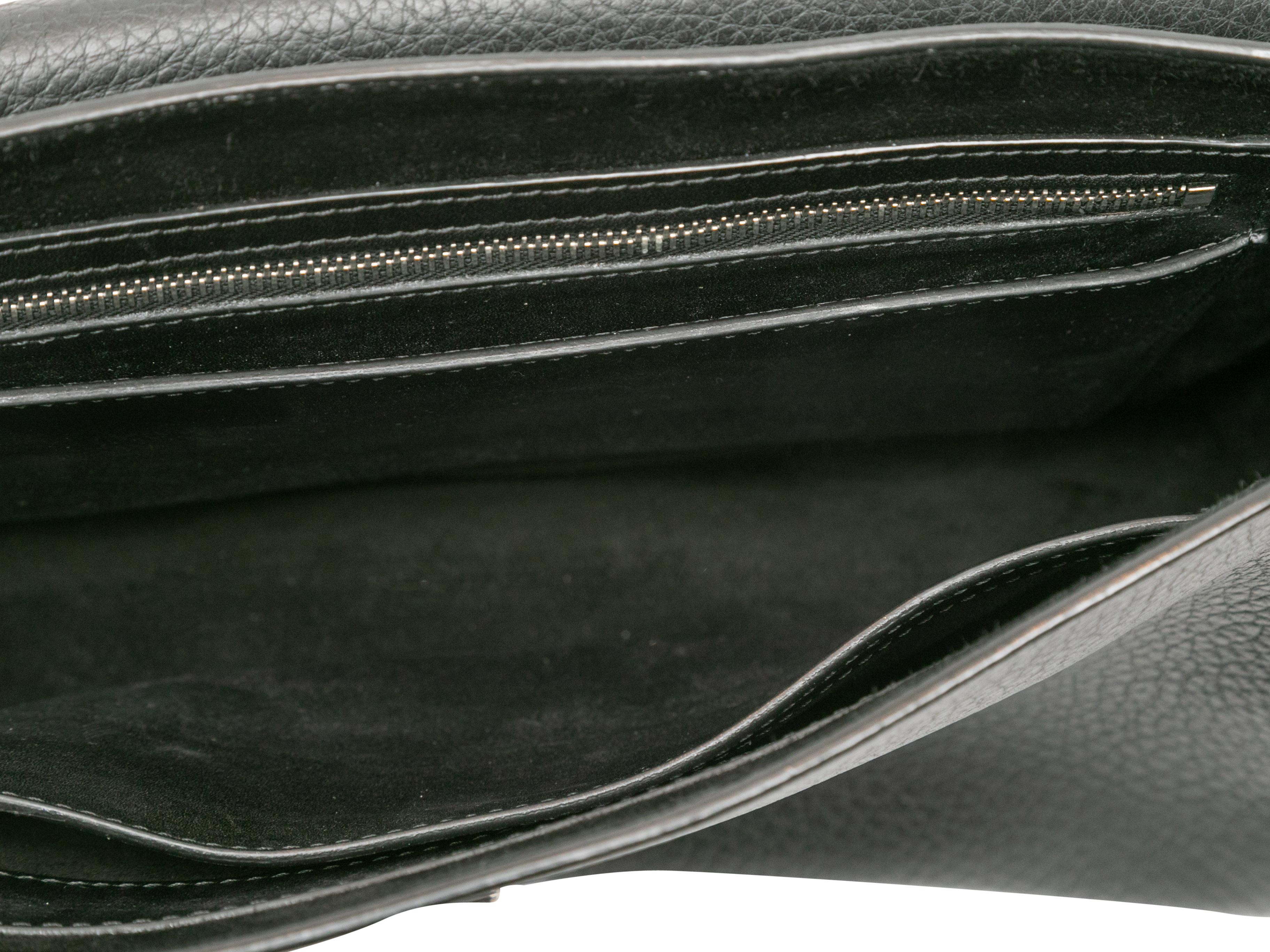 Black Proenza Schouler Leather Shoulder Bag In Good Condition For Sale In New York, NY