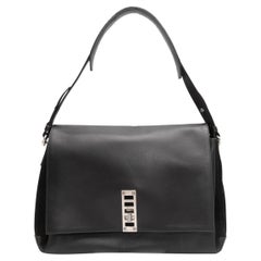 Borsa a tracolla in pelle nera di Proenza Schouler