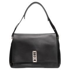 Sac à bandoulière en cuir noir de Proenza Schouler