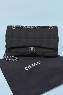 Black quilted fabric Timeless bag CHANEL 2002