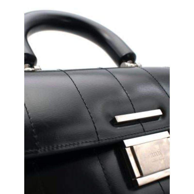 Black quilted leather Deja-Vu bag In Excellent Condition For Sale In London, GB