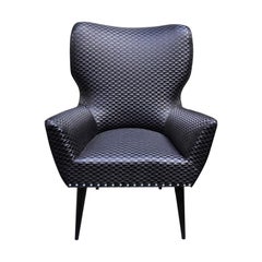 Black Raffia Chair