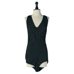 Body negro de punto de rayón ALAIA