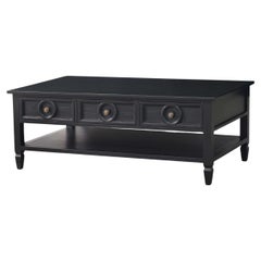 Black Rectangular Coffee Table