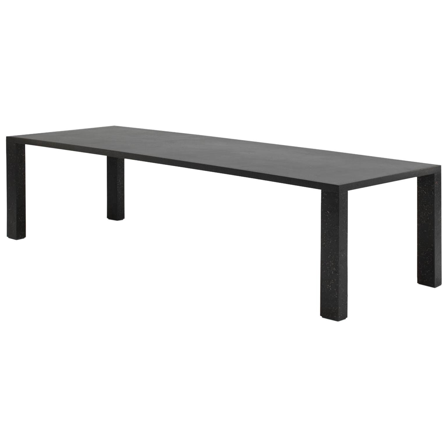 Black Rectangular Dining or Conference Table by De Sede