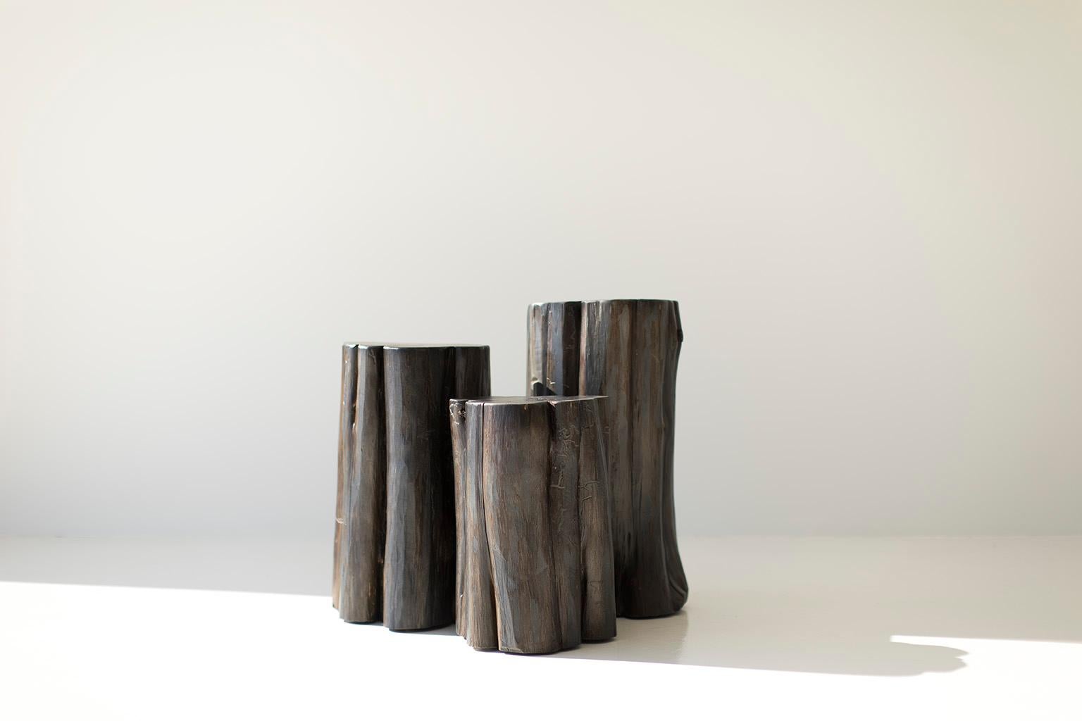 Mesa de tocón de cedro rojo negro en Nuevo estado para la venta en Oak Harbor, OH