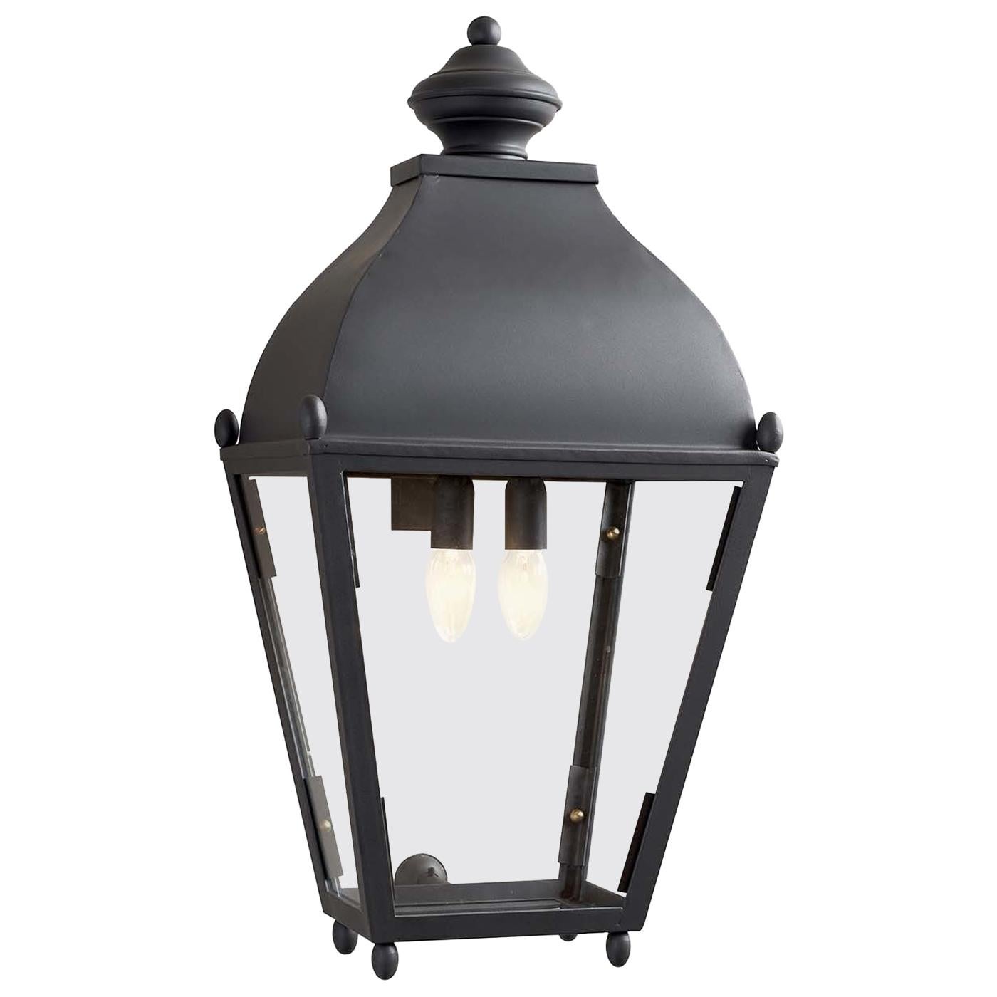 Black Reggio Porch Light For Sale