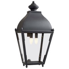 Black Reggio Porch Light