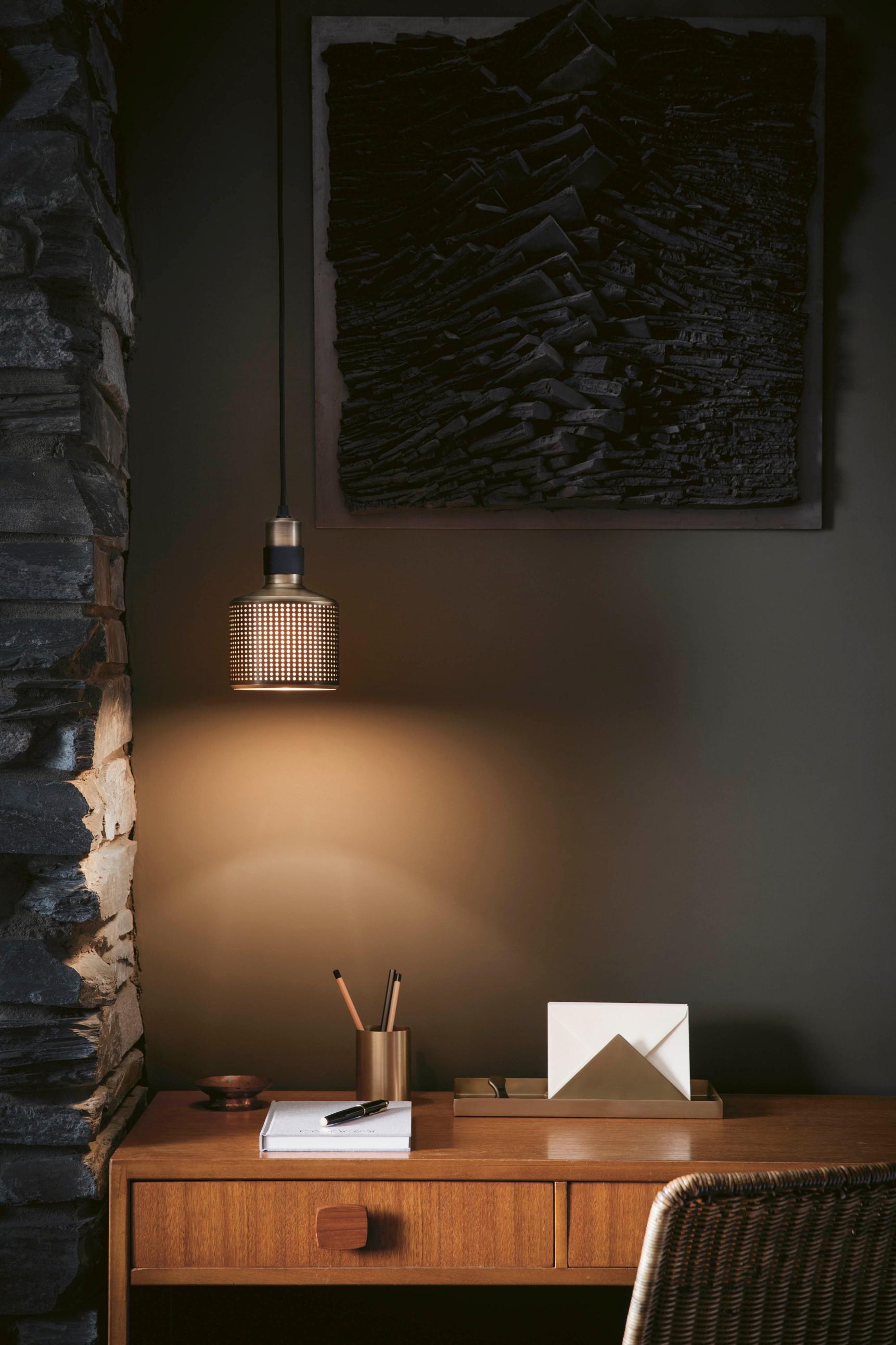 XXIe siècle et contemporain Lampe à grappe en forme de chevalet noir 5 de Bert Frank en vente
