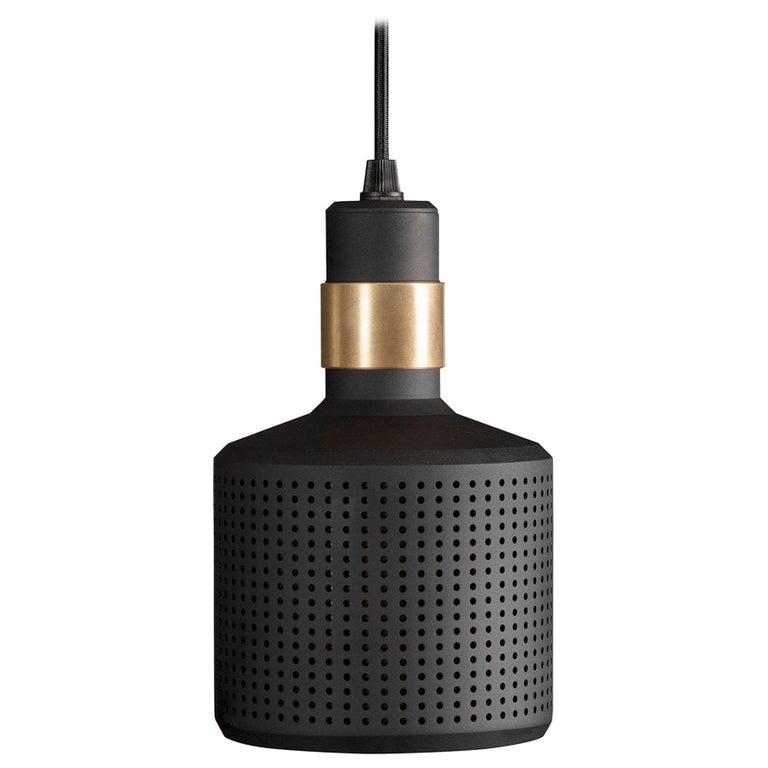 Black Riddle Pendant by Bert Frank For Sale at 1stDibs