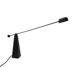 Black Ron Rezek Orbis Desk Lamp