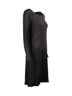 Black Round Neck Hortense Dress Size S