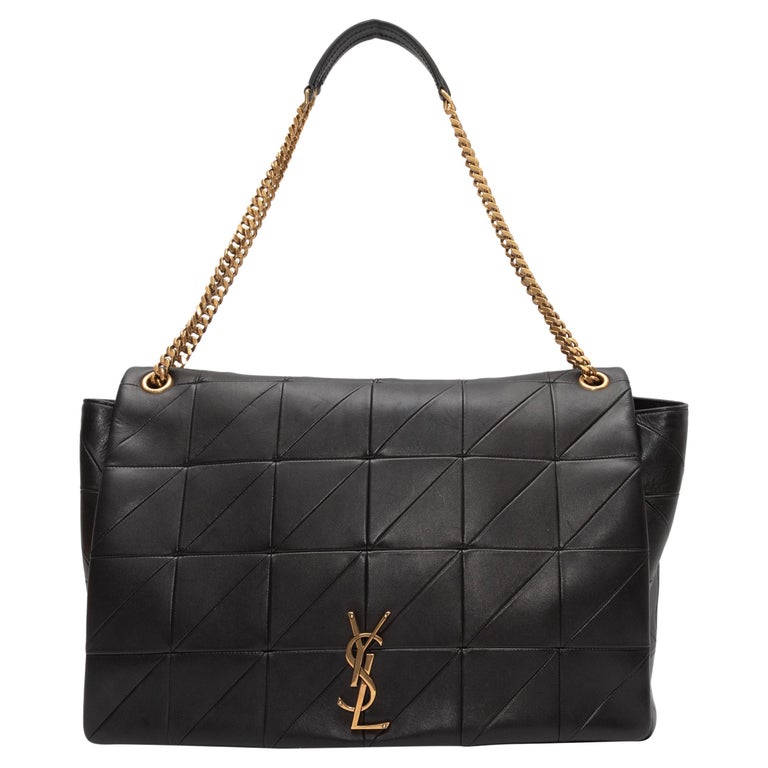 Saint Laurent Jamie Flap Bag Quilted Leather Super Giant at 1stDibs