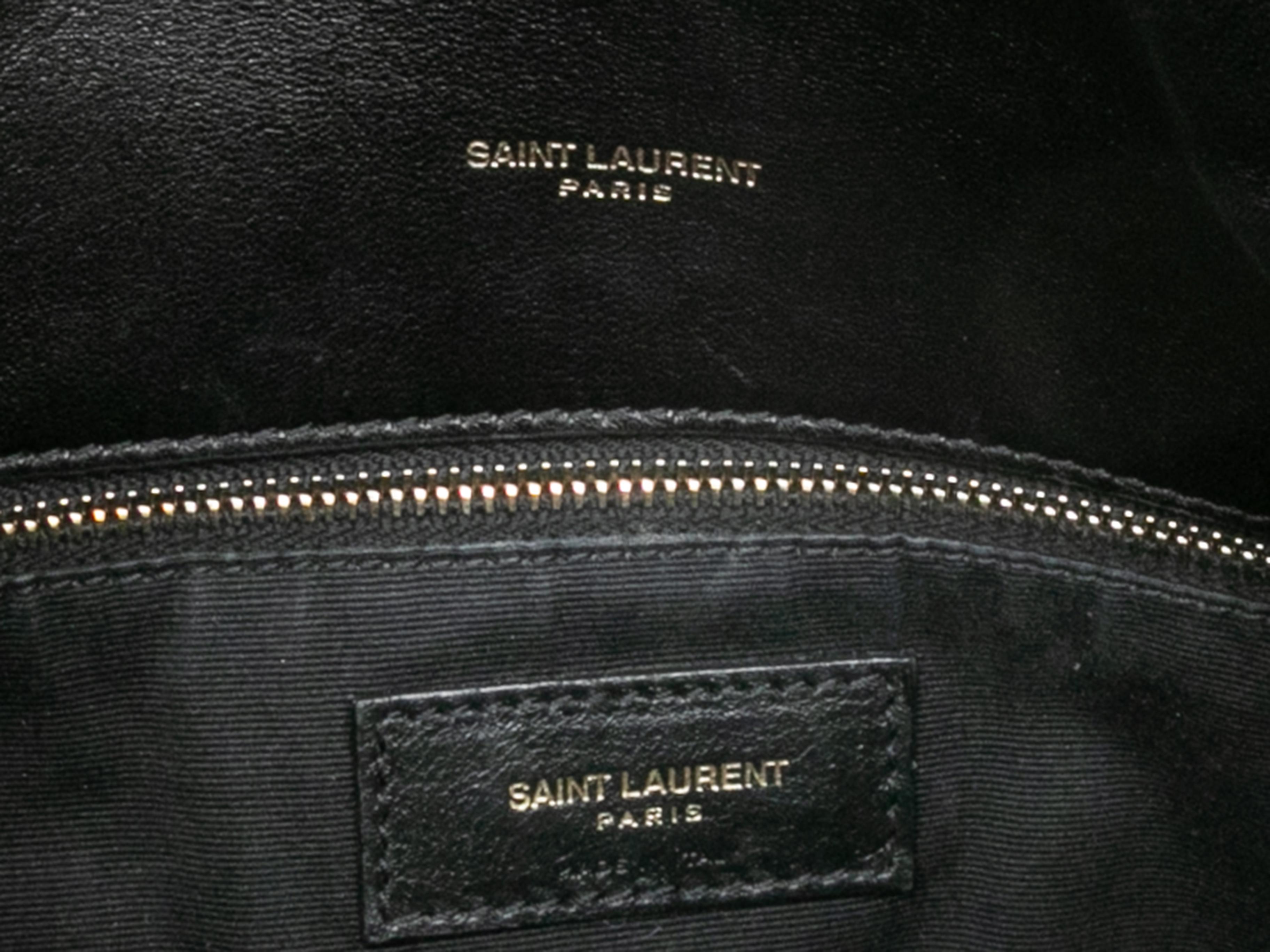 Black Saint Laurent Large Loulou Puffer Shoulder Bag 1
