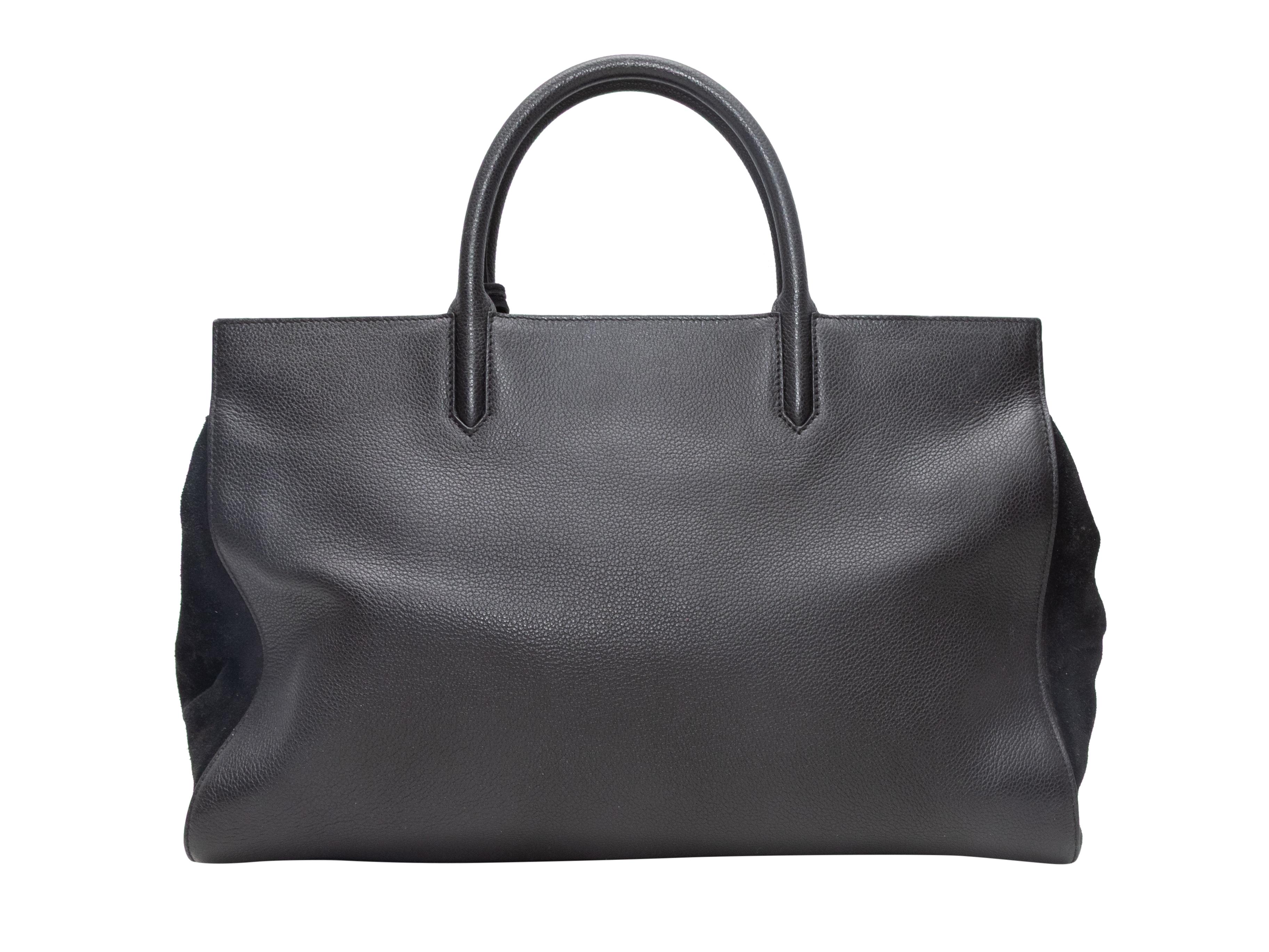 Borsa a tracolla Saint Laurent nera con manico superiore In condizioni buone in vendita a New York, NY