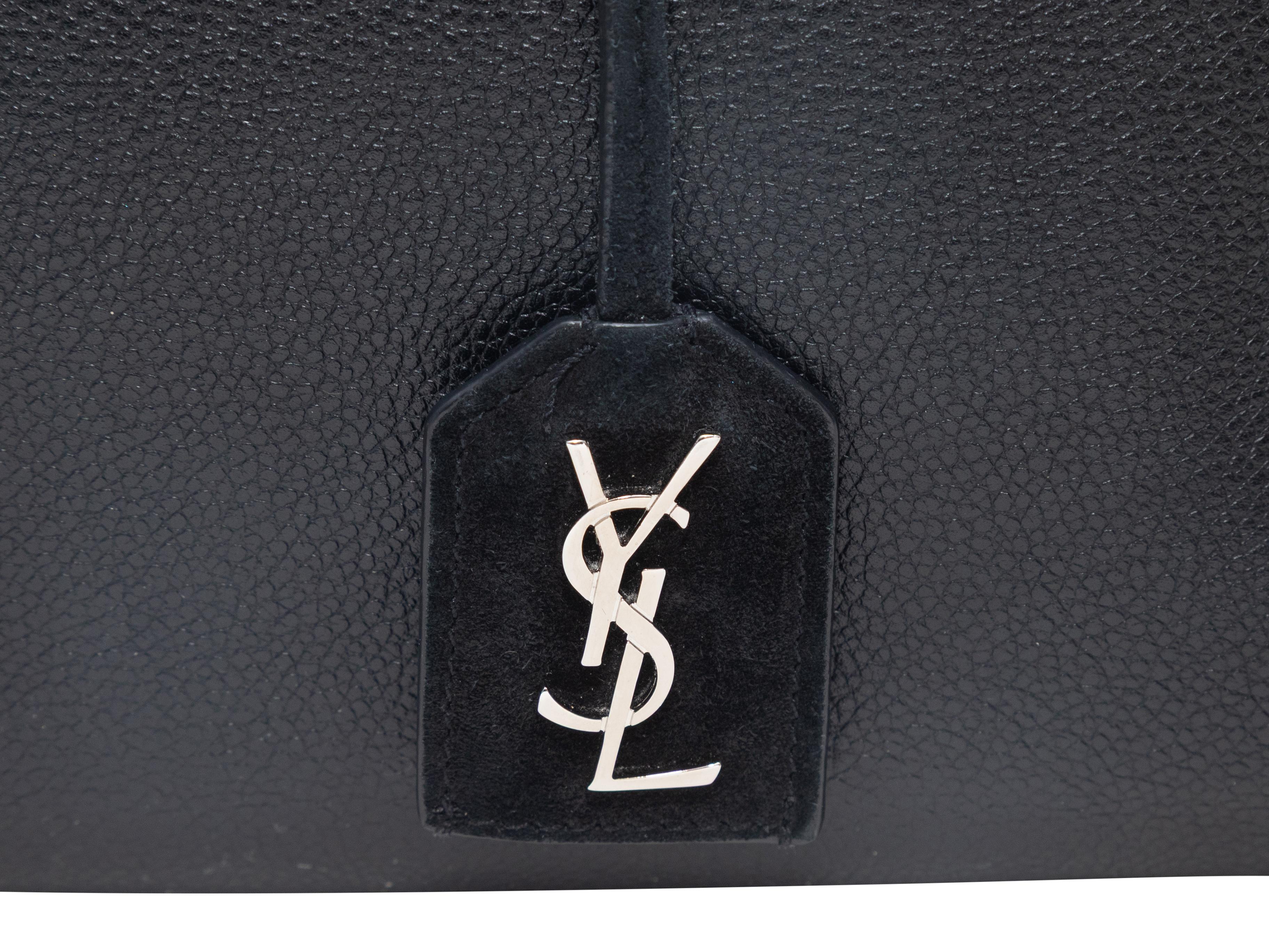 Borsa a tracolla Saint Laurent nera con manico superiore in vendita 4