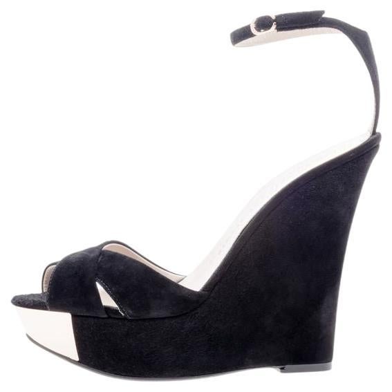 Le Silla Black sandal size 39 For Sale