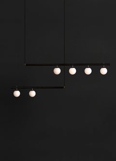 Black Satellite II Sculpted Pendant by Paul Matter