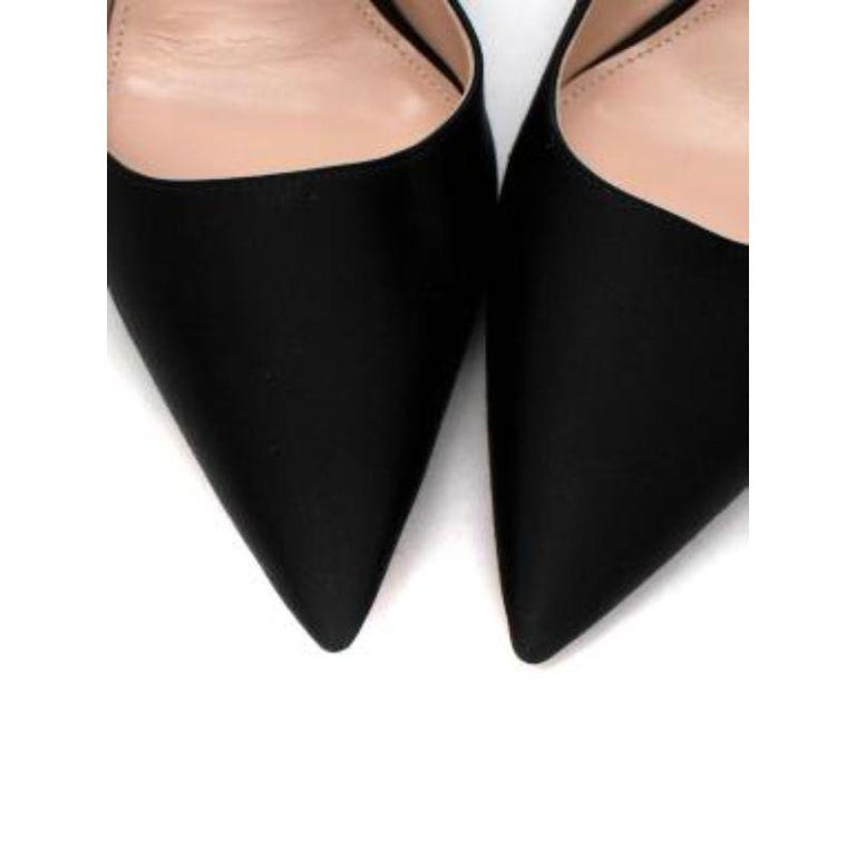 satin kitten heels