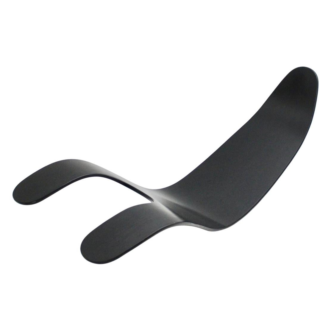 Black Scandinavian Modern Rocking Chair Chip by Teppo Asikainen Ikka Terho, 1995