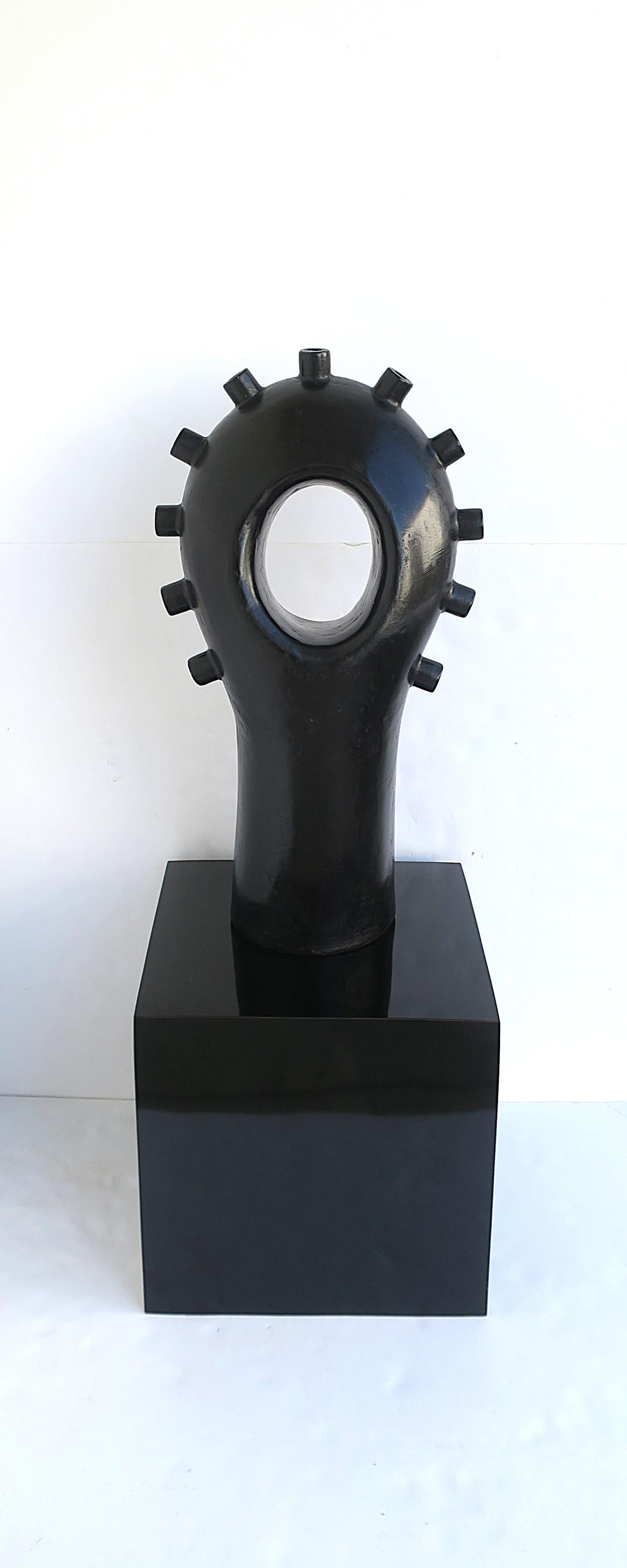 Scultura nera In condizioni buone in vendita a New York, NY