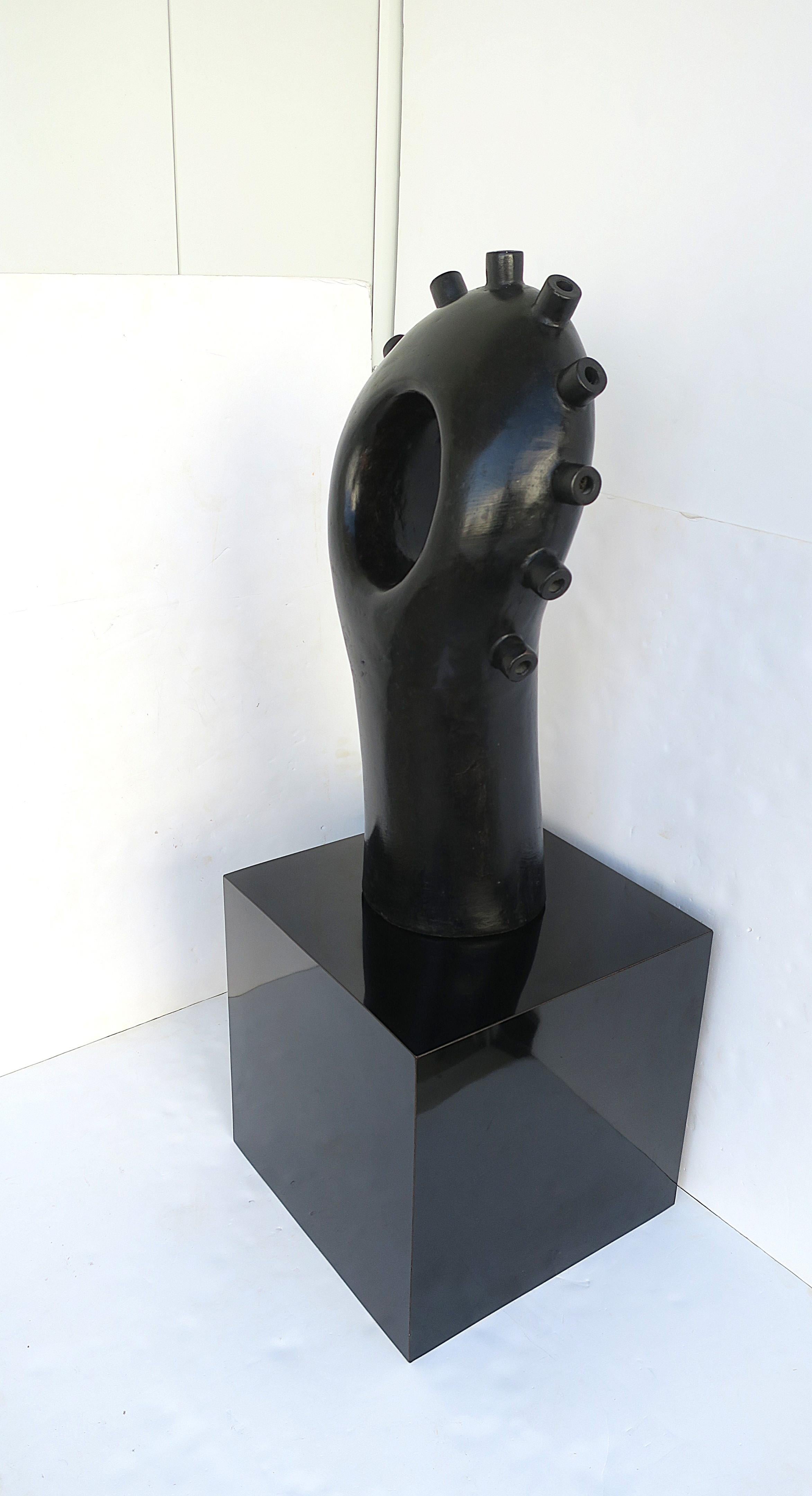Terracotta Scultura nera in vendita