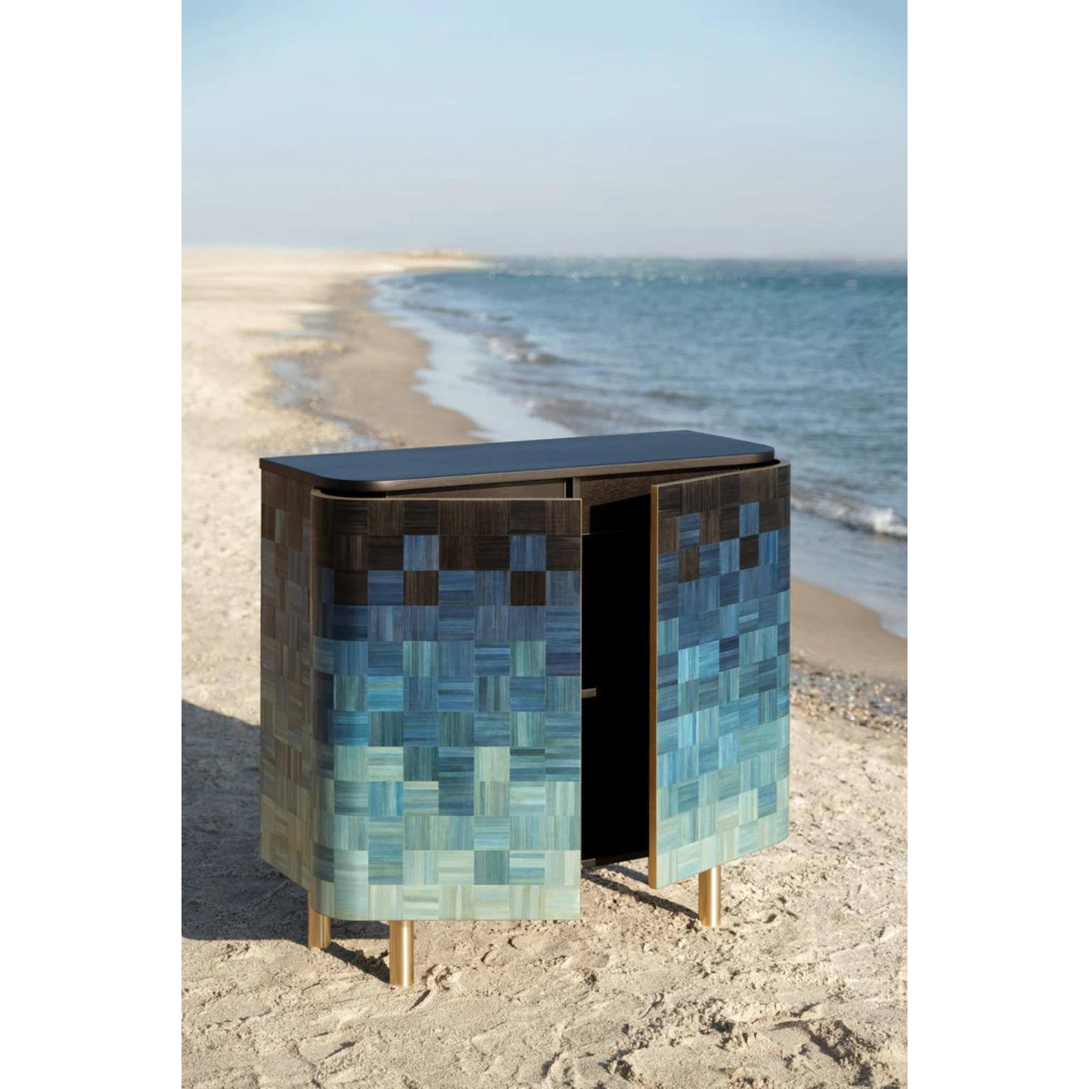 Black Sea Natūra Cabinet by Ruda Studio For Sale 7