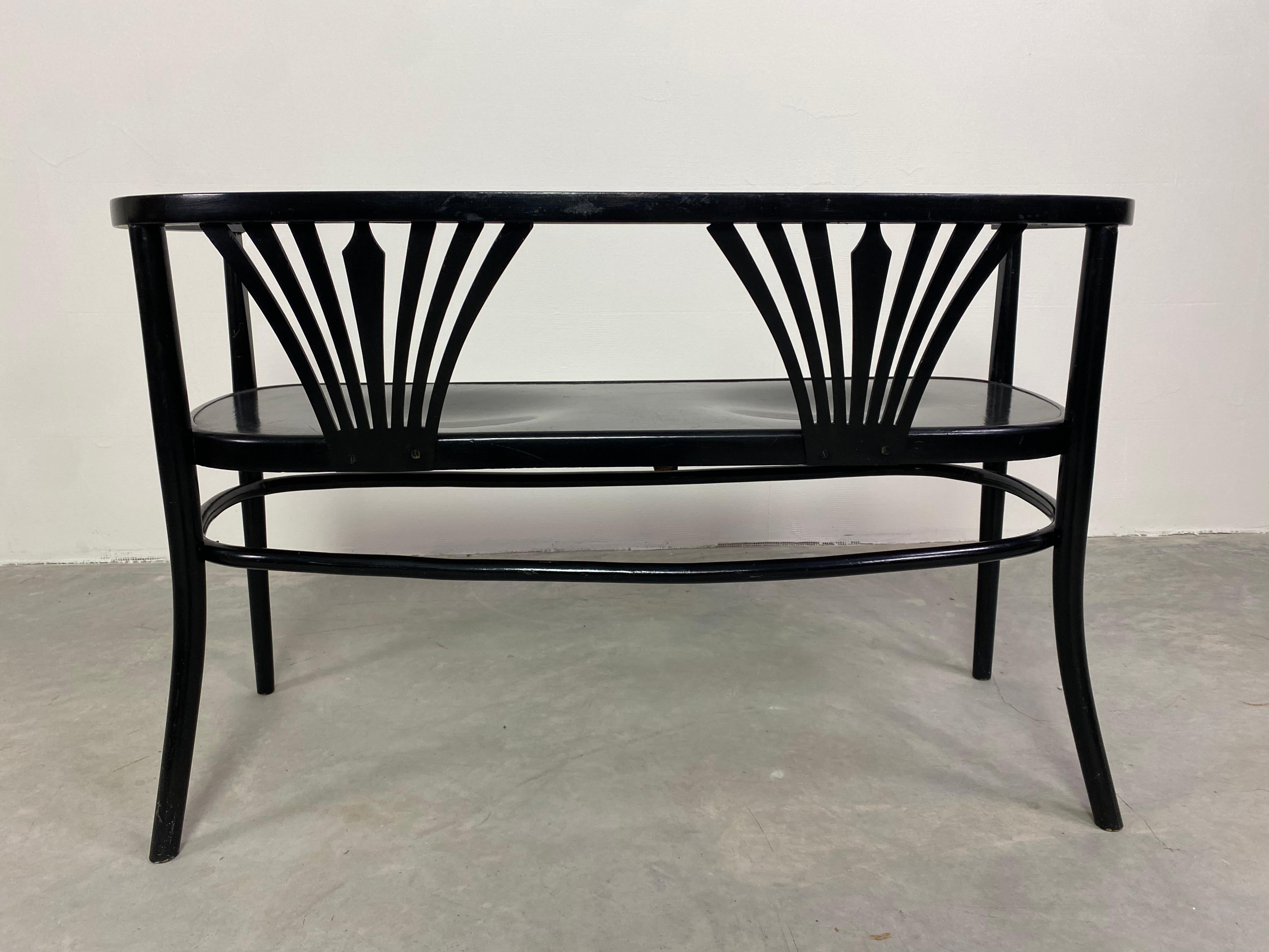 Early 20th Century Black secession seating group by Fischel For Sale