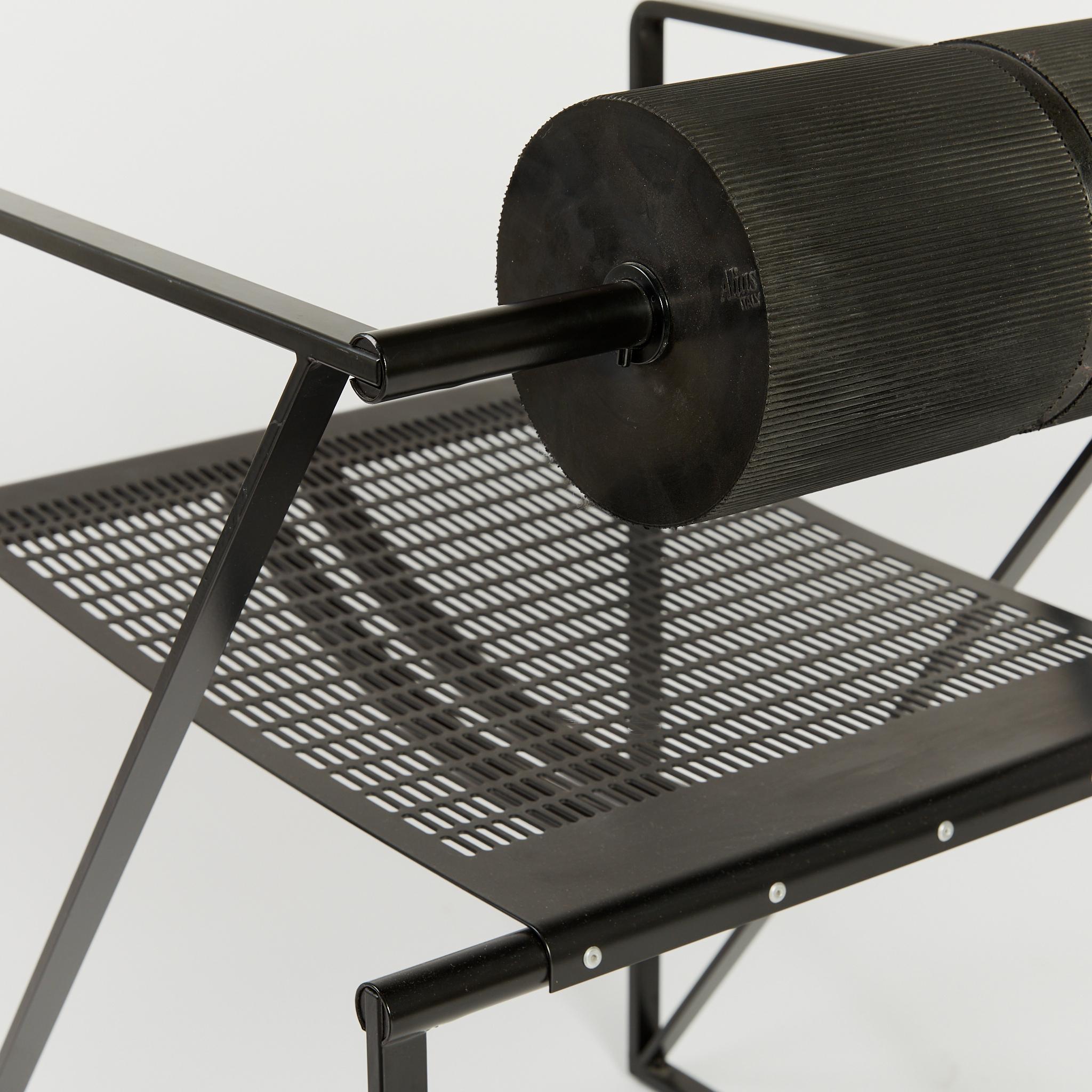 Black Seconda Chair by Mario Botta for Alias 4
