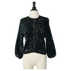 Black sequin cardigan Black sequin cardigan